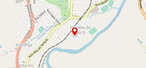 Tele Pizza Ribeiro no mapa