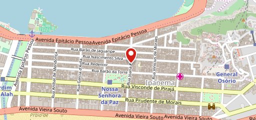 Temakeria - Ipanema no mapa