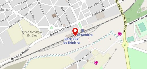 Tendy's - Gare de Kénitra sur la carte