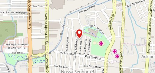 Tereré Rio Negro Sushi no mapa