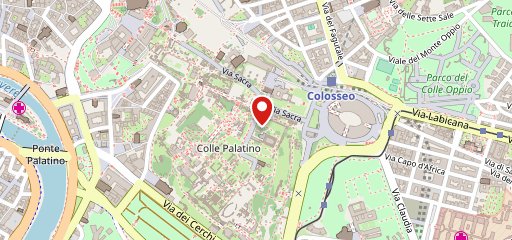 Terme Colosseo sulla mappa