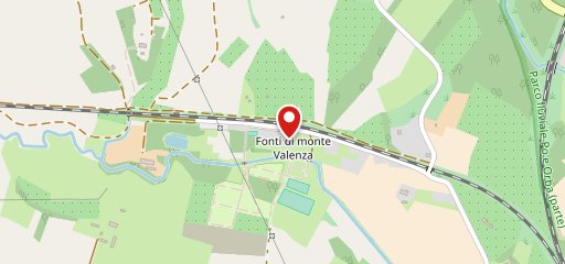 Terme di Monte Valenza sur la carte