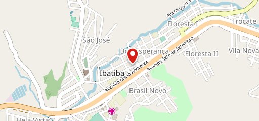 Nossa Casa Restaurante e Lanchonete no mapa