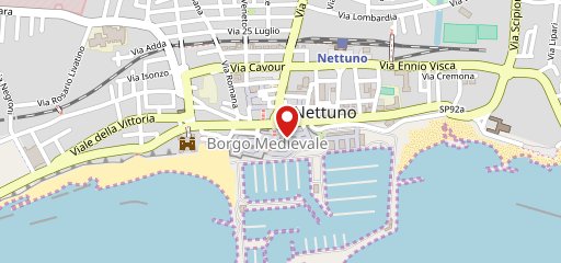 Terramadre Nettuno sur la carte