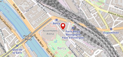 Terrasse Bercy sur la carte