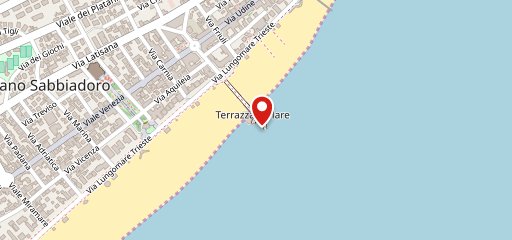 Terrazza a Mare sulla mappa