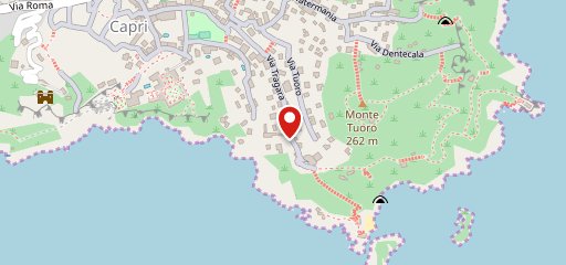 Ristorante L'Agave Capri sulla mappa