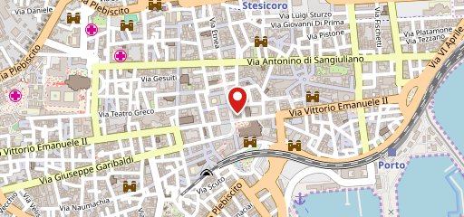 Ostello degli Elefanti Hostel Catania sulla mappa