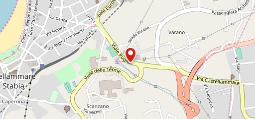 Pizzeria Stabiae Hotel Dei Congressi sulla mappa