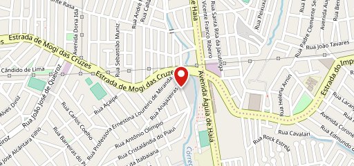 Território da pizza no mapa