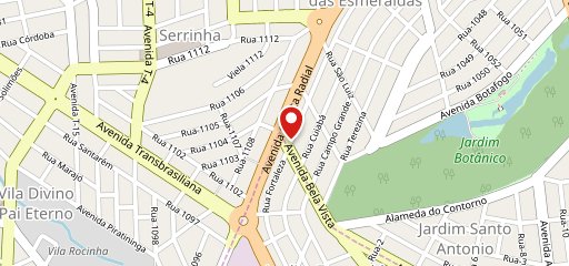 Território La Pizza Jardim das Esmeraldas no mapa