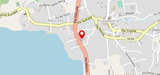 Testa matta Bar sulla mappa