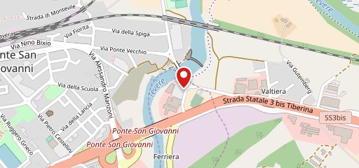 Il Testone - Ponte San Giovanni sur la carte