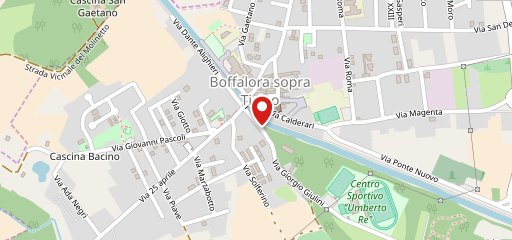 Tettoia comunale sulla mappa