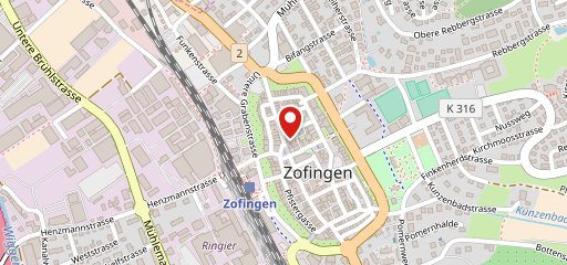 Tex Mex Zofingen sulla mappa