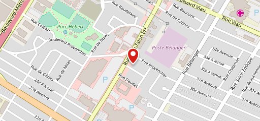 4528 rue jean talon sur la carte