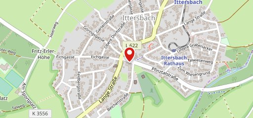 TH Trinkhalle Ittersbach Ittersbach sur la carte