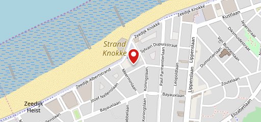 Thai Café Knokke sur la carte