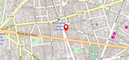 Thaï in box - Boulogne Centre sur la carte