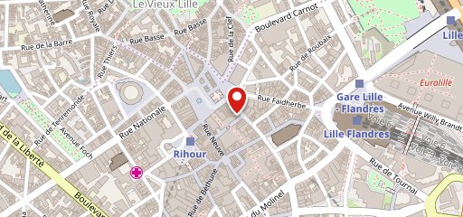 Thai Lille centre halal sur la carte