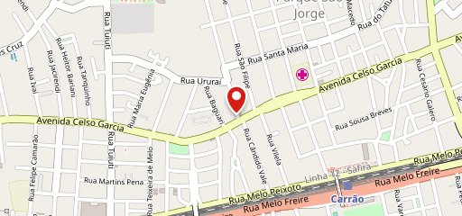 Thai Sushi São Paulo no mapa