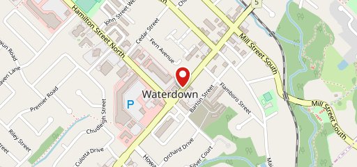 Thai Waterdown sur la carte