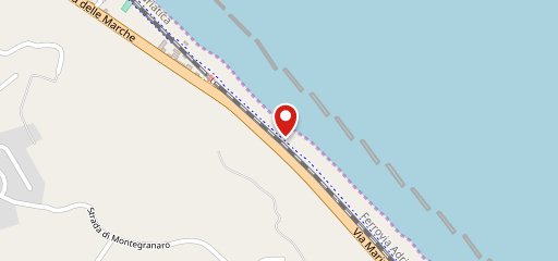 The Beach Pesaro sulla mappa