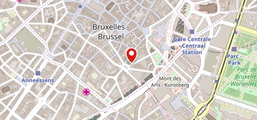 The Check-In Brussels sur la carte