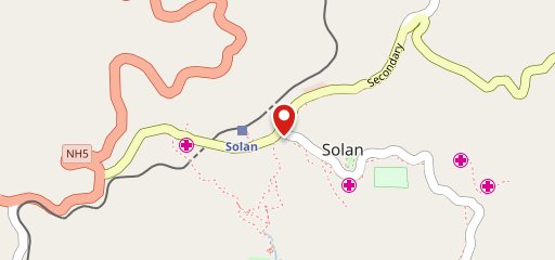 The coffee lodge on map