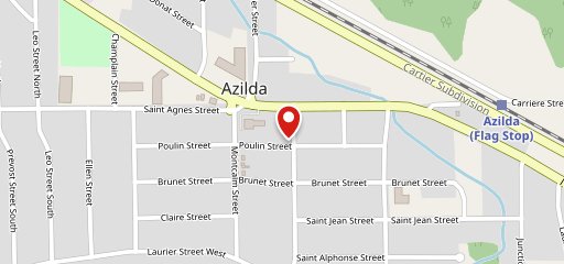 Dog House Sports Bar Azilda sur la carte