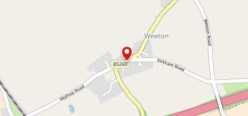 The Eagle at Weeton on map