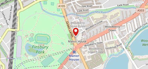 The Finsbury on map