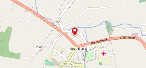 The Gateway Hotel Swinford on map