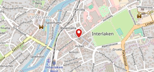 THE HEY HOTEL INTERLAKEN sulla mappa