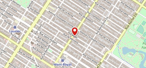 Restaurant Mont-Royal Hot Dog sur la carte