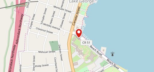 Parlor Map The Lemonade Parlor in Lake George - Restaurant reviews