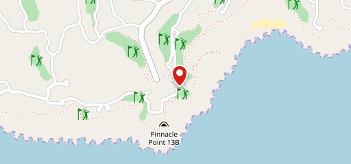 Pinnacle Point Restaurant sur la carte