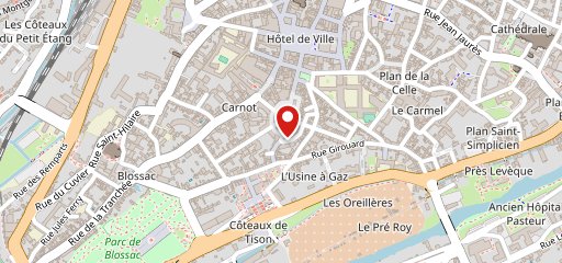 Le Pub sur la carte