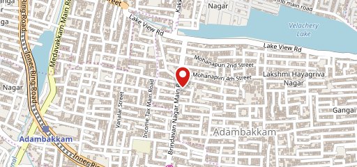 The Red Box Adambakkam on map