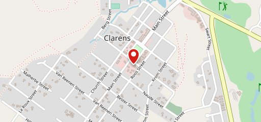 The Square Clarens sur la carte