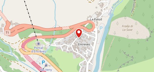 Hotel Pilier d'Angle sur la carte