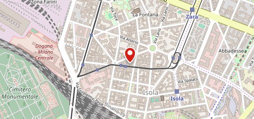 The Tipsy Milano sulla mappa