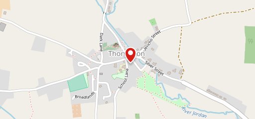 Thorverton Arms on map