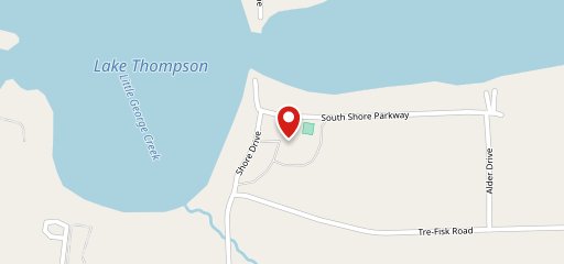 Holiday Acres Resort on Lake Thompson on map