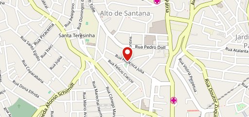 Tikas Doceria no mapa