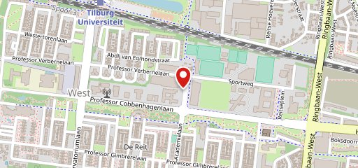 Tilburg University Sports Center sur la carte