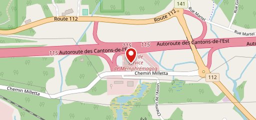 Tim Hortons sur la carte