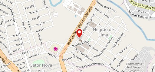 Tio Bakinas Negrao de Lima no mapa