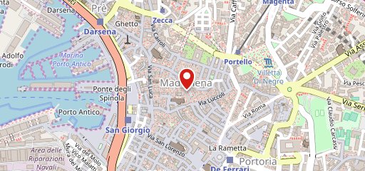 Il bar del Tiqu sulla mappa