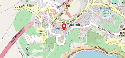 Tischi Toschi Taormina sulla mappa